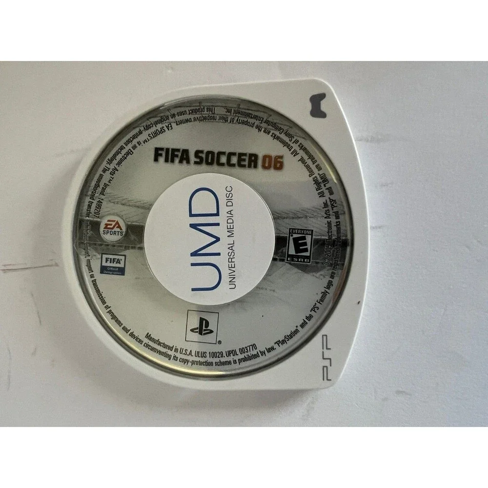 PSP FIFA Soccer DISC ONLY has not been tested but no signs of ware on disk